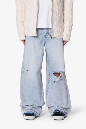 Baggy Rave Denim - Light Blue