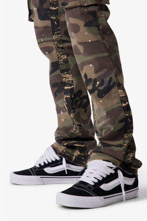Bootcut Cargo Pants - Camo