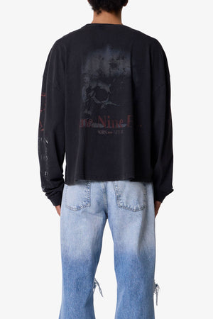Born From Ritual L/S Tee - Washed Black