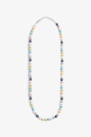 Colored Pearl Necklace Jewelry - Multi