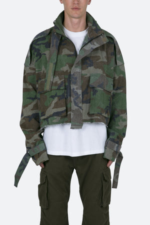 Cropped M65 Jacket - Camo