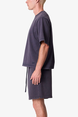 Cropped Tee - Slate