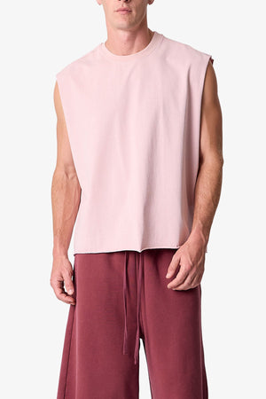 Cut Off Tank - Washed Pink