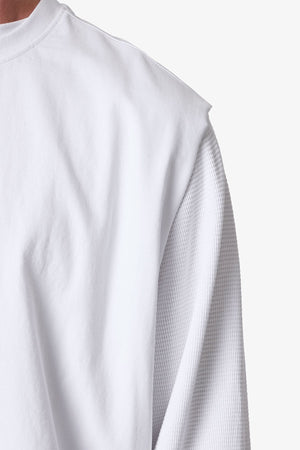 Cut Off Tank - White