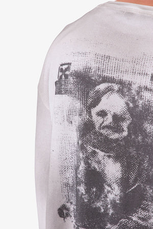 Disobedience Thermal L/S Tee - White