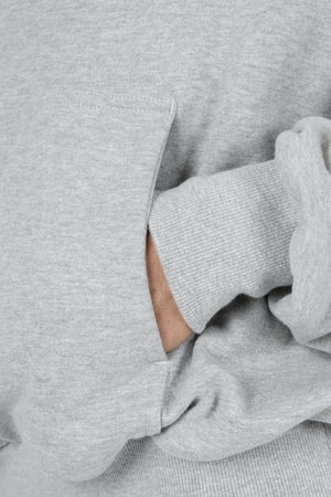 Double Layer Hoodie - Grey