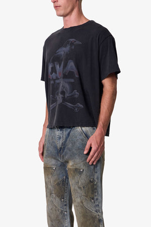 EVA Tee - Washed Black
