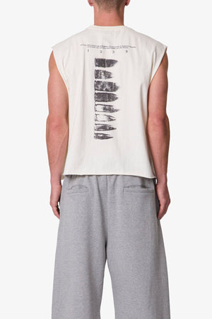 Head Shot Tank - Off White