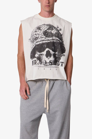 Head Shot Tank - Off White