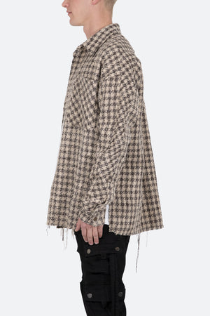 Heavyweight Woven Flannel - Brown