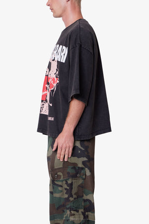 No Risk No Rari Print Tee - Black