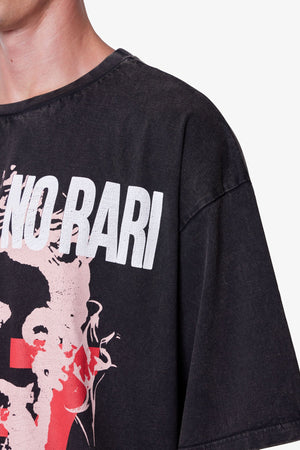 No Risk No Rari Print Tee - Black