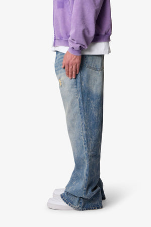 Ocean Kick Flare Denim - Blue