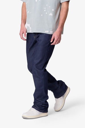 Raw Bootcut Denim - Rinsed Indigo