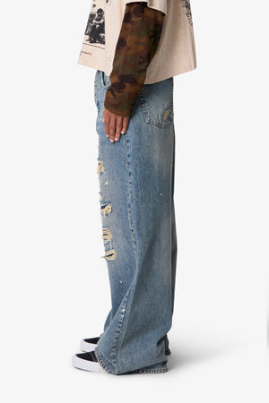 Repaired Rave Denim - Blue