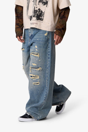 Repaired Rave Denim - Blue