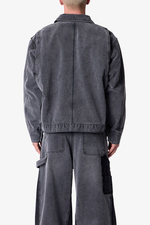 Reworked Jacket - Washed Black