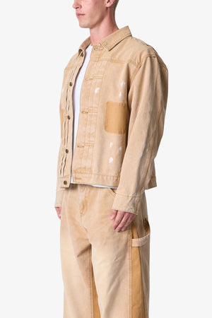 Reworked Jacket - Washed Khaki