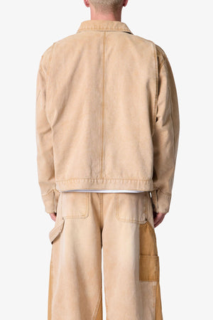 Reworked Jacket - Washed Khaki