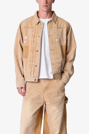 Reworked Jacket - Washed Khaki