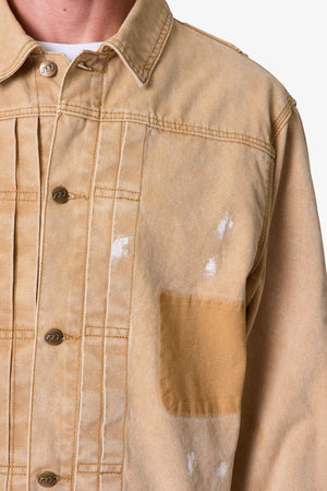 Reworked Jacket - Washed Khaki