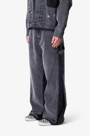 Reworked Pants - Washed Black
