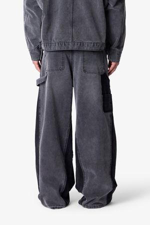 Reworked Pants - Washed Black