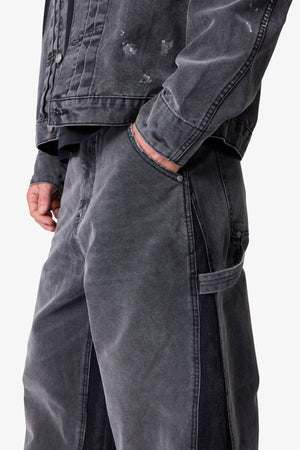 Reworked Pants - Washed Black