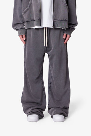 Ultra Baggy Fleece Sweatpants - Vintage Black