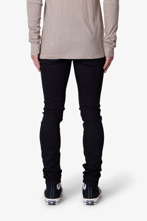X43 Skinny Denim - Matte Black