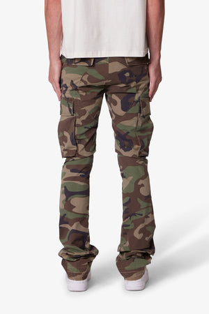 X516 Skinny Stacked Cargo Denim - Camo