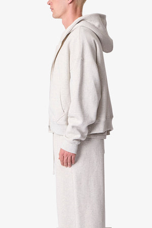 Zip Hoodie - Oatmeal