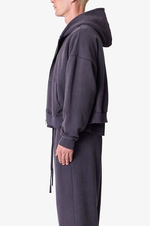 Zip Hoodie - Slate