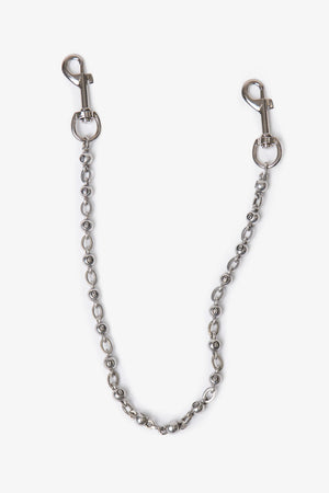 8 Ball Wallet Chain - Silver
