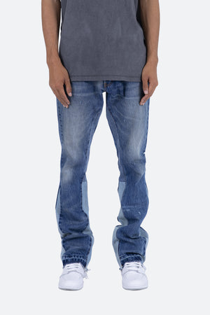 B133 Flare Denim - Blue