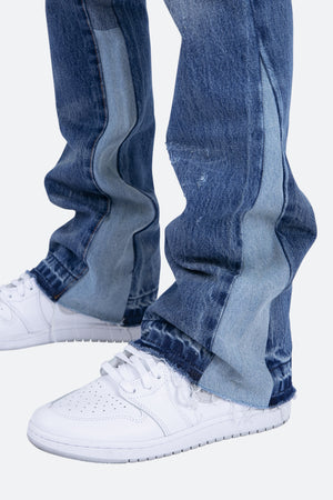 B133 Flare Denim - Blue