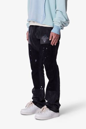 B243 Flare Denim - Black