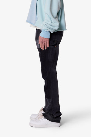 B243 Flare Denim - Black