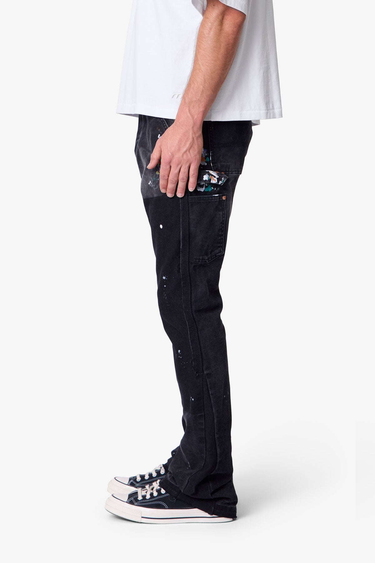 B243 Flare Denim - Black