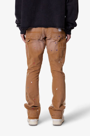 B243 Flare Denim - Brown