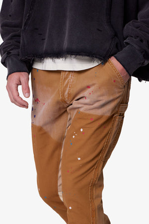 B243 Flare Denim - Brown
