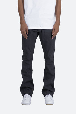 B411 Flare Denim - Black