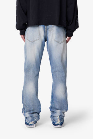 B484 Flare Denim - Blue