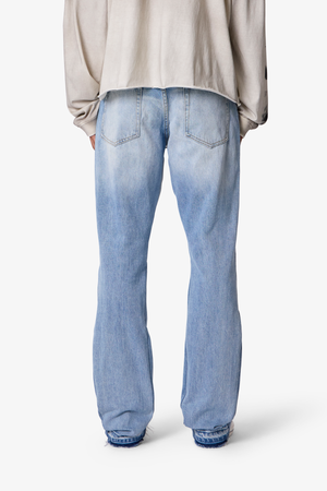 B484 Flare Denim - Light Blue