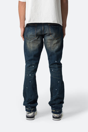 B614 Flare Denim - Blue