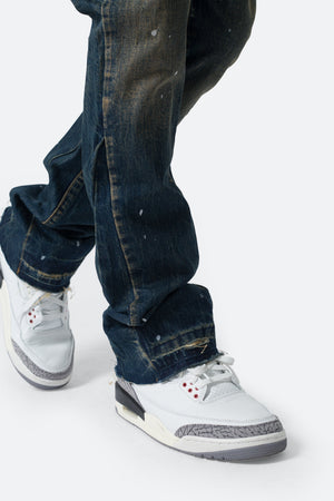 B614 Flare Denim - Blue