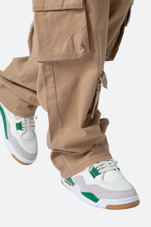 Baggy Cargo Pants - Khaki