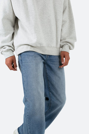 Baggy Every Day Denim - Medium Blue