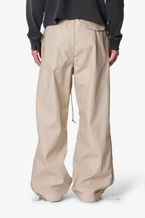 Baggy Military Pants - Off White