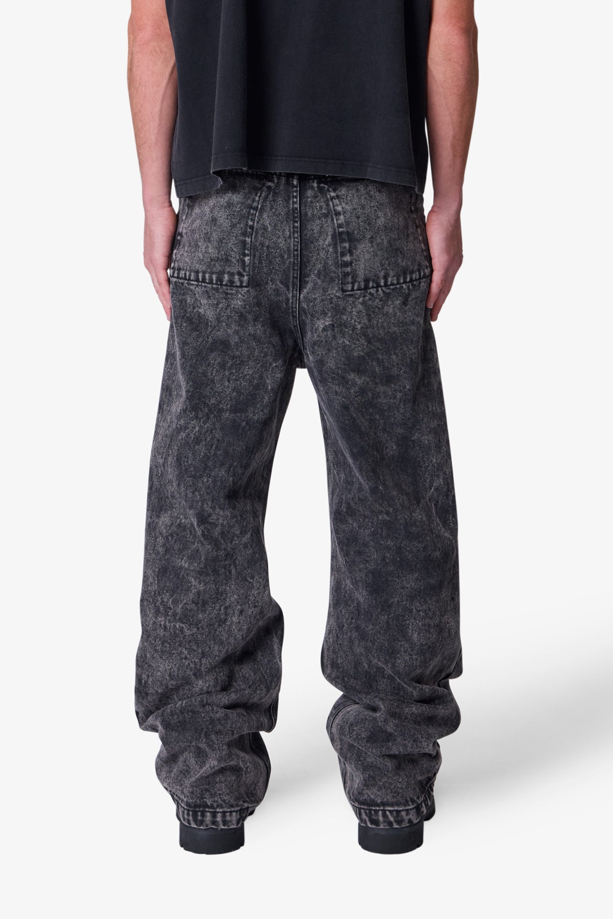 Baggy Moto Denim - Vintage Black
